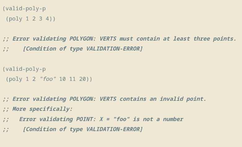 picture from docs showing the kinds of errors this library outputs.